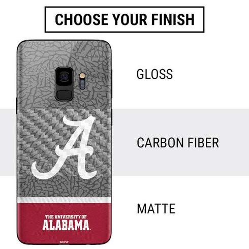 University of Alabama Logo Galaxy S9 Skin